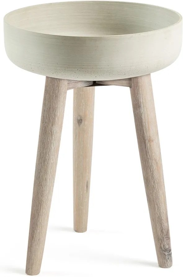 Sivý stojan na kvety La Forma Stahl, ⌀ 39 cm
