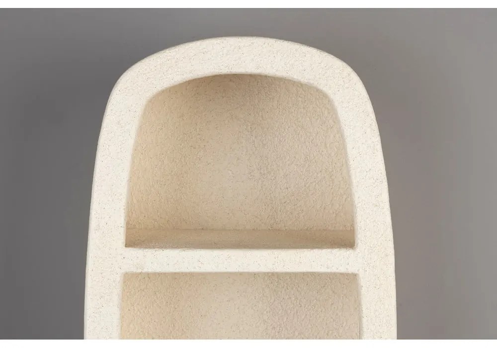 Krémová poschodová polica 23 cm Veda – Dutchbone