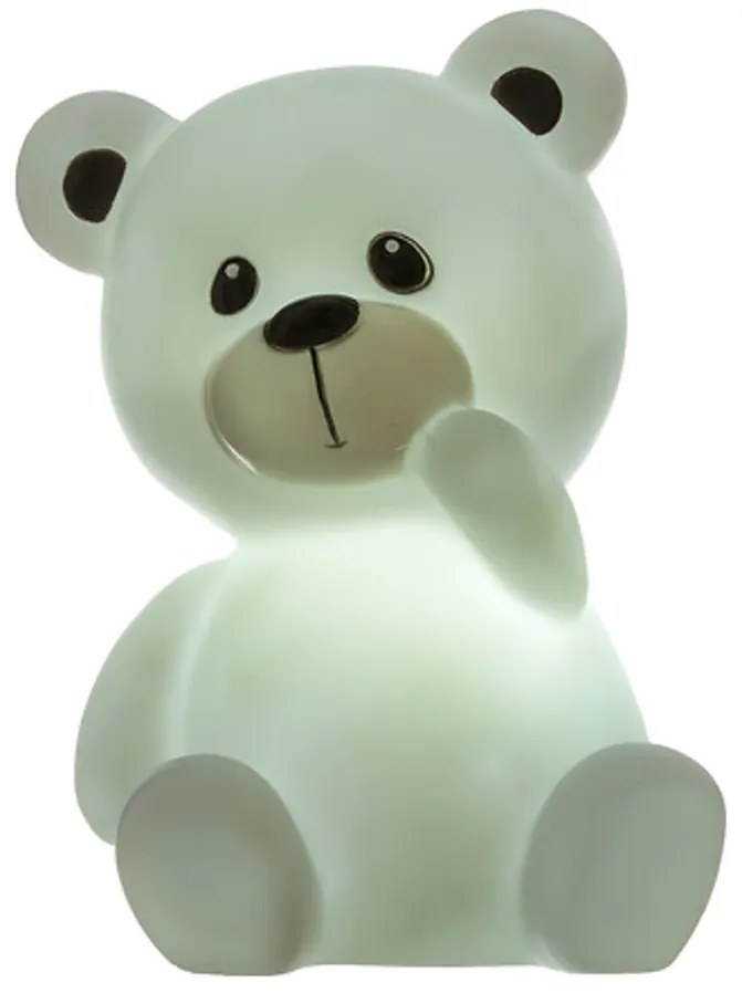 LED detské nočné svetlo TEDDY 10x13,5 cm - viac farieb Farba: Ružová