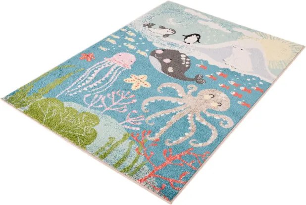 Koberec Funky Top Artica modrý