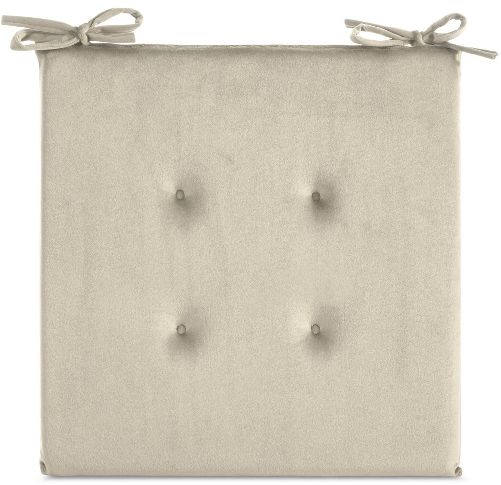 PODSEDÁK NA STOLIČKU GAJA 40X40X3 CM SVETLOBÉŽOVÁ