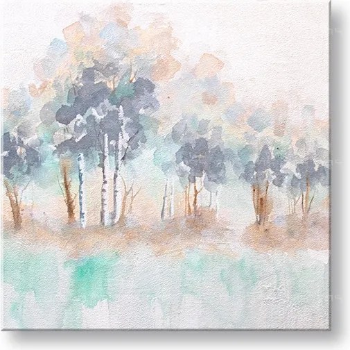 Maľovaný obraz na stenu STROMY 60x60 cm