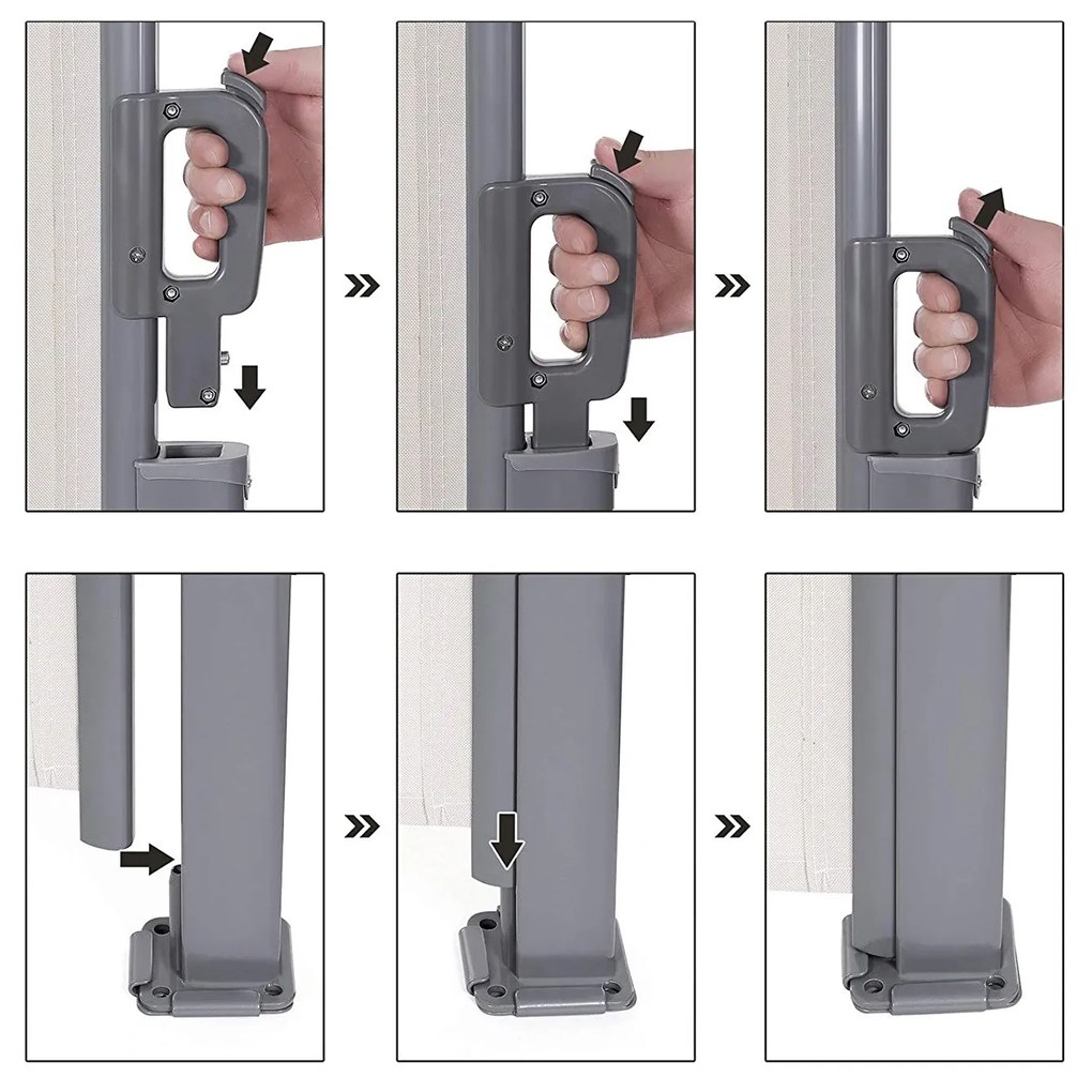 Bočná markíza 180x350 cm béžová