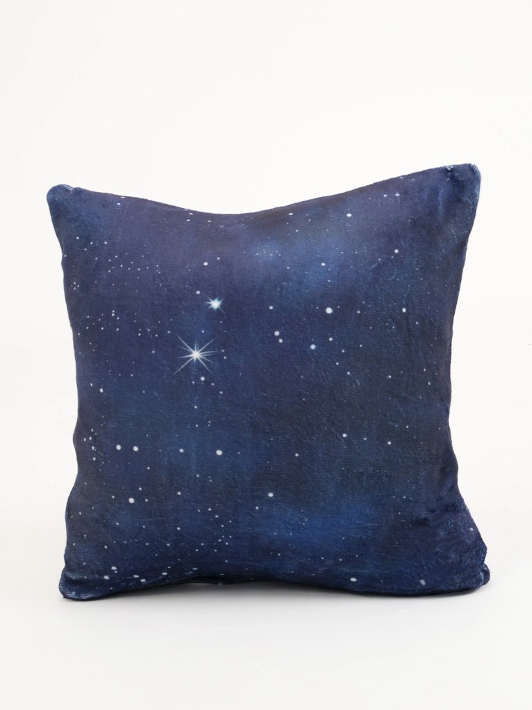 Obliečka na vankúš mikroplyš Digital 40 × 40 cm - Hviezdna obloha