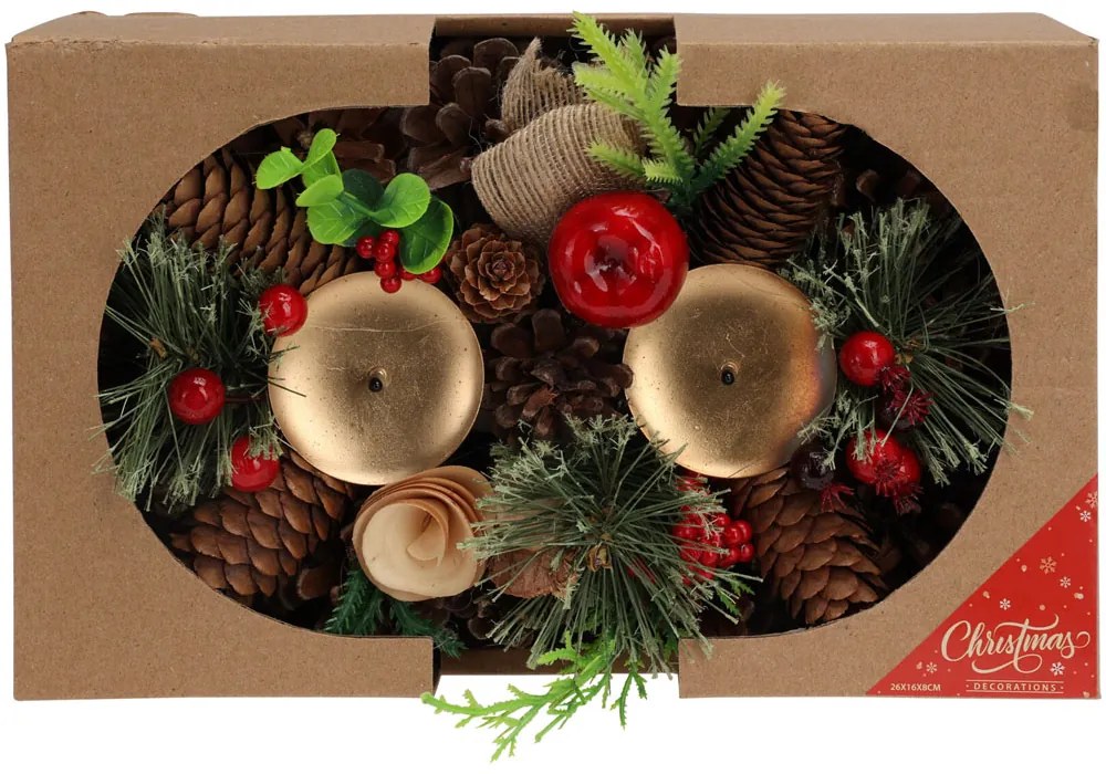 Home Elements Adventný veniec priemer 26 cm