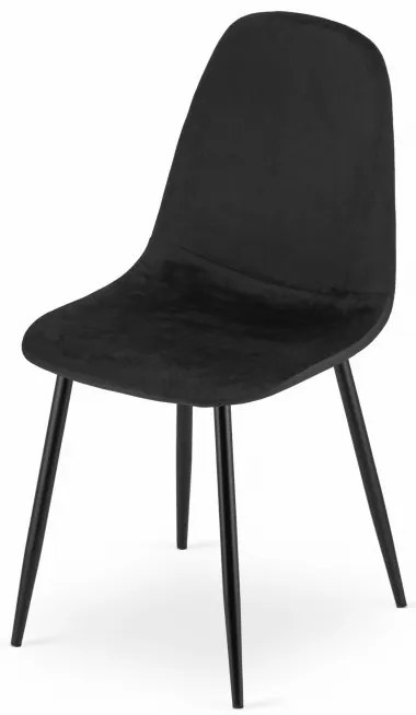 Jedálenská stolička COMO čierna