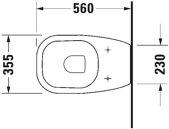 Duravit 21150900002 - Podlahové WC D-CODE keramika/lesklá biela