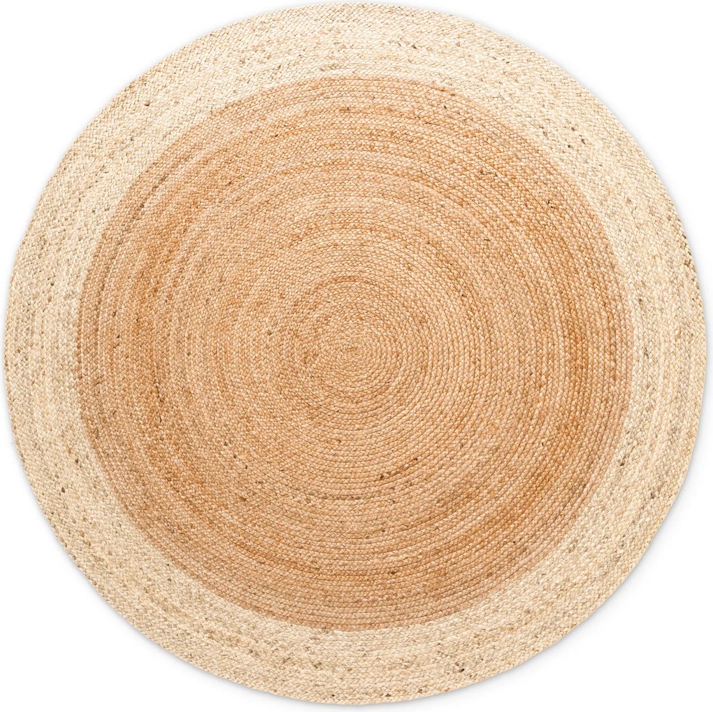 Hanse Home, Kusový koberec Jutta 106226 Natur Gold/Ivory kruh, 120x120 (priemer) kruh, béžová, chodba / predsieň