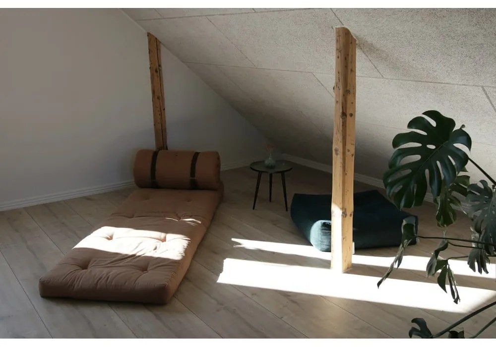 Rozkladacie kreslo s ľanovým poťahom Karup Design Buckle Up Linen