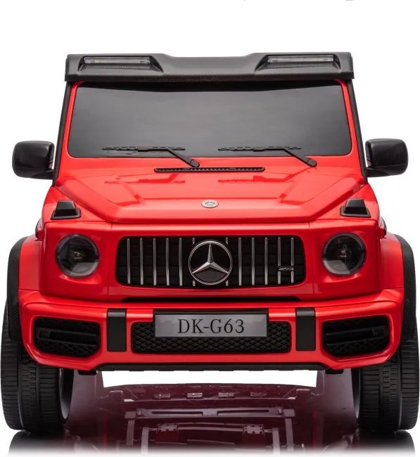 LEAN CARS Elektrické autíčko Mercedes G63 XXL červené 4x4