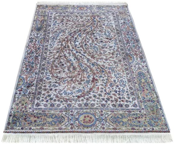 Koberec Exkluzívny Qum Silk 11 krémový