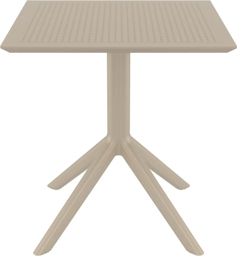 SKY 70 záhradný stôl taupe