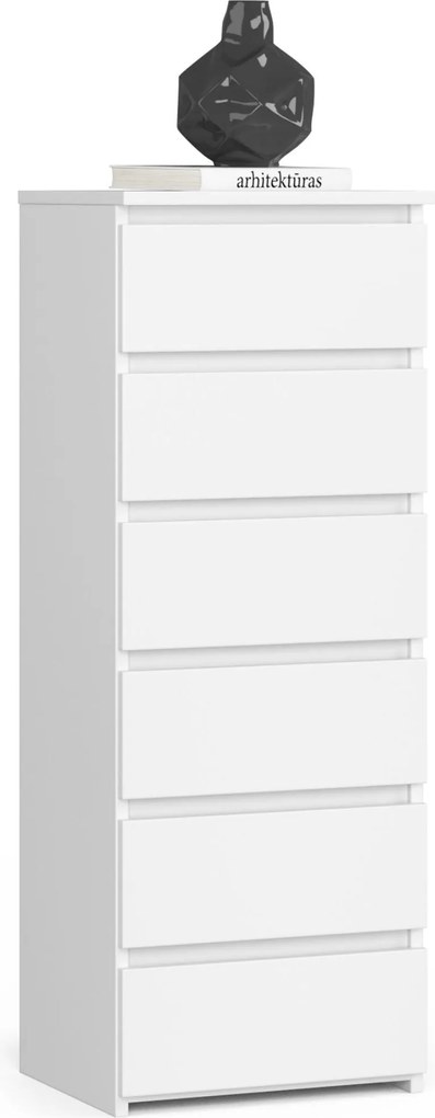 Komoda CL6 40 cm bílá