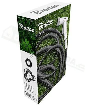 BRADAS Záhradná hadica flexibilná TWIST 7,5 m - 15 m