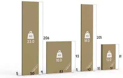 Rozkladacia posteľ HERMES biela 80x200 cm