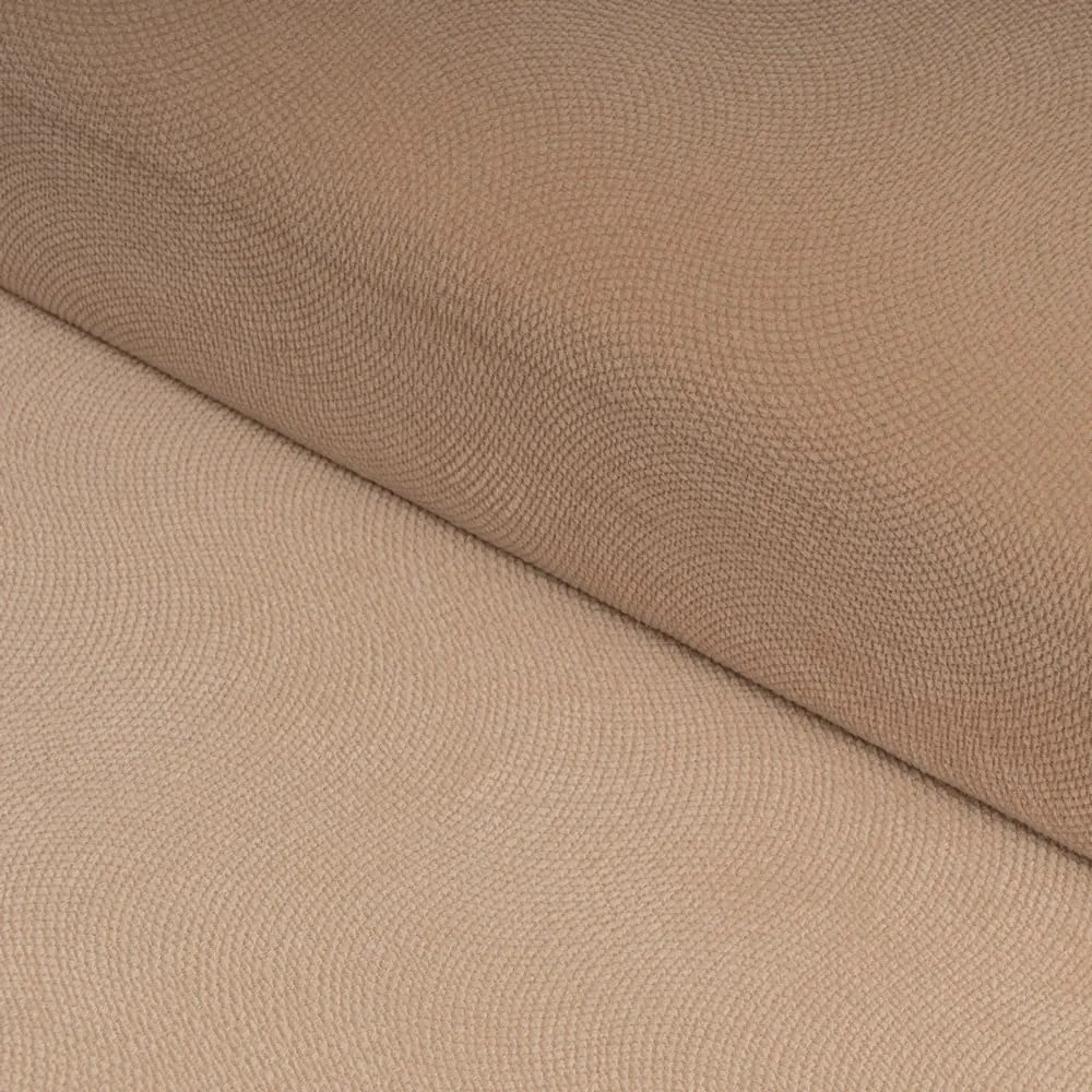 Svetlohnedý zamatový taburet Estela – Casa Selección