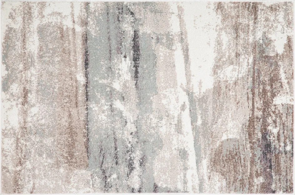 Koberec, hnedá/béžová/modrá, 200x285, SANFORD TYP 1