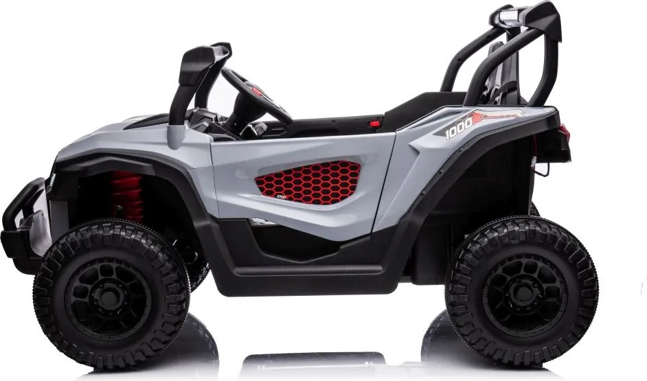 LEAN CARS Elektrické autíčko S618 sivé 4x4