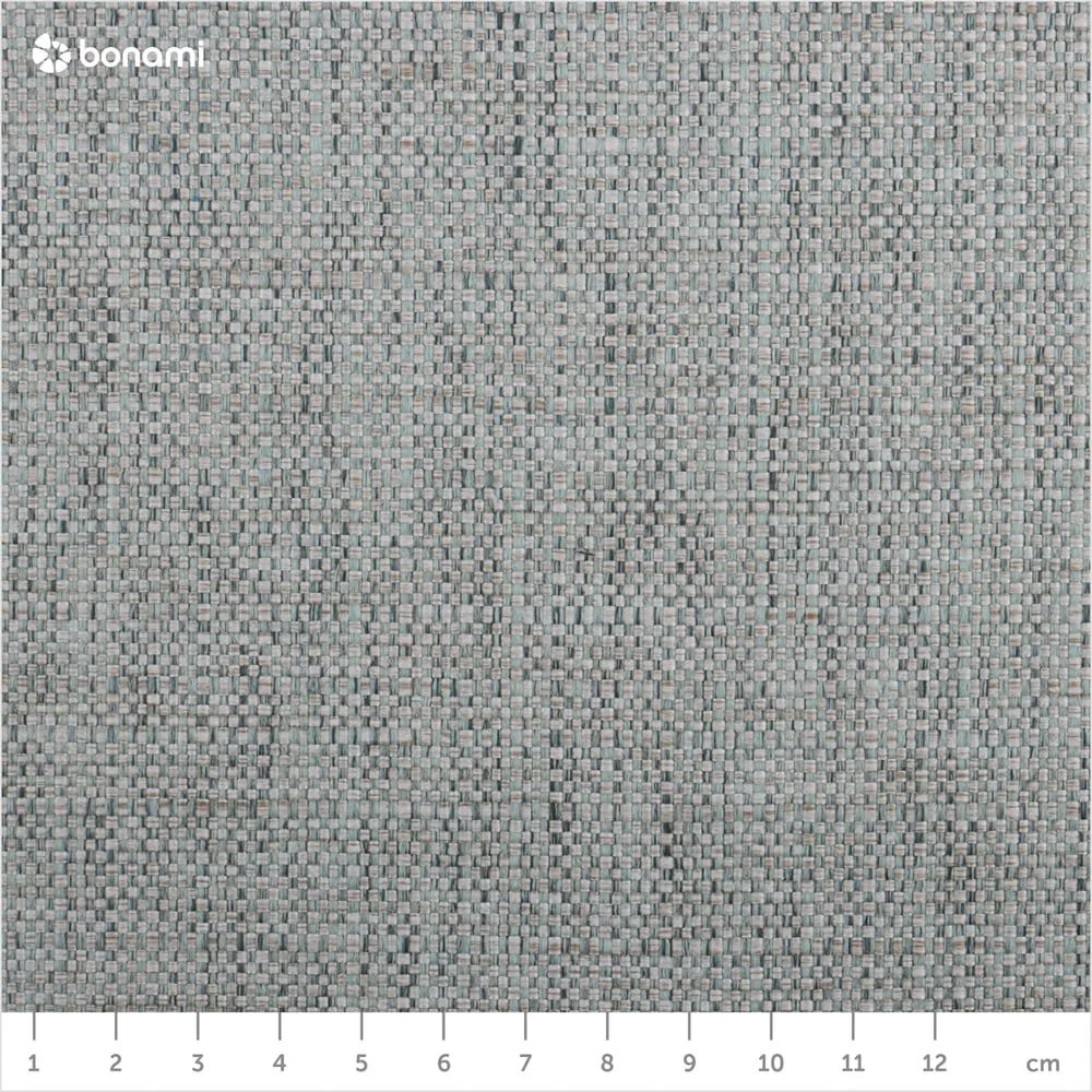 Čalúnená dvojlôžková posteľ s úložným priestorom s roštom 160x200 cm v mentolovej farbe Elizabeth – Micadoni