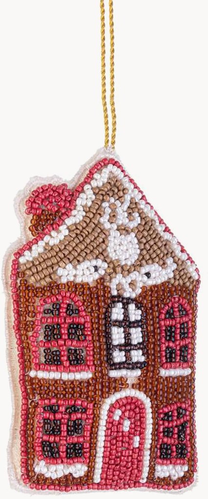 Plstené vianočné ozdoby Hut, 6 ks