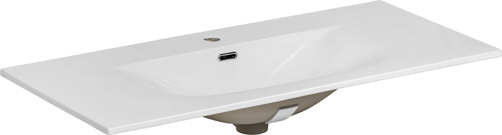 Comad Nábytkové keramické umývadlo SKY 100/DP-8099, 101x46 cm, biela lesklá