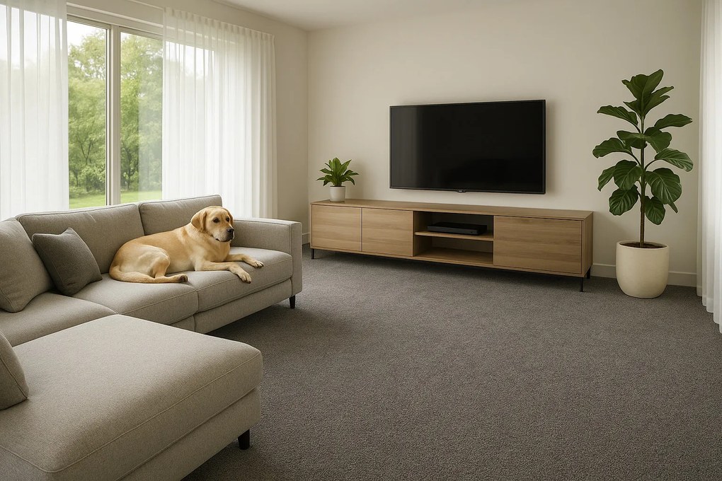 Vopi, Metrážny koberec Capri šedej - neúčtujeme odrezky z role, na mieru, šíře 1,33m,1m,2m,3m,4m,na mieru, neúčtujeme odrezky, šedá, ab (mriežka), chodba / predsieň