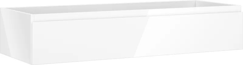 Mexen Orio, kúpeľňová skrinka 120 cm, 1 zásuvka, biela lesklá, 91A10-12023-1-BF00