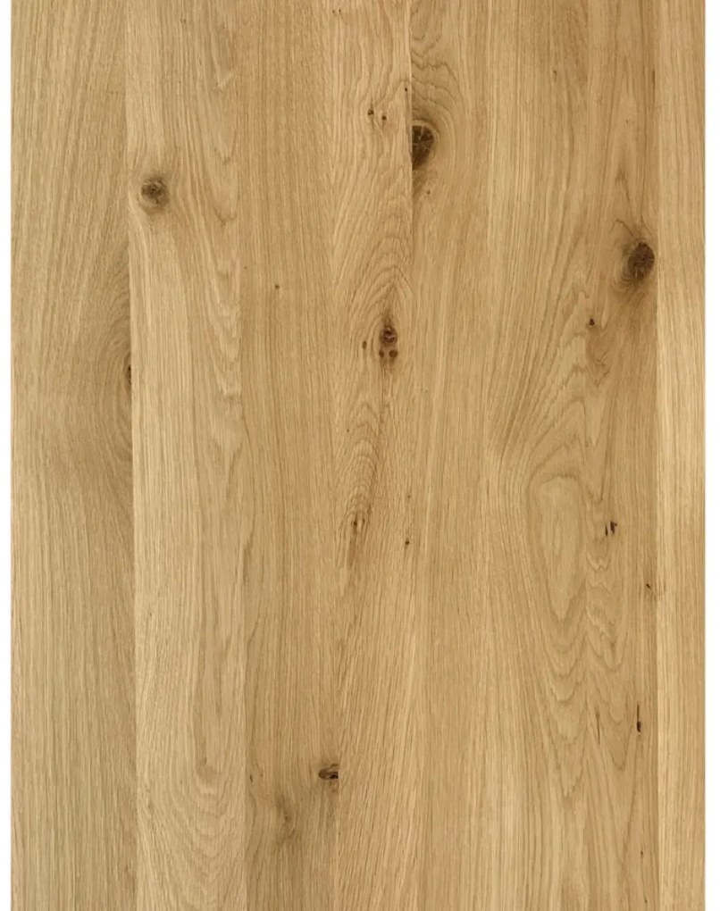 DUBLINO OAK PREMIUM 27 MM - MASÍVNA STOLOVÁ DOSKA Ø 70 cm