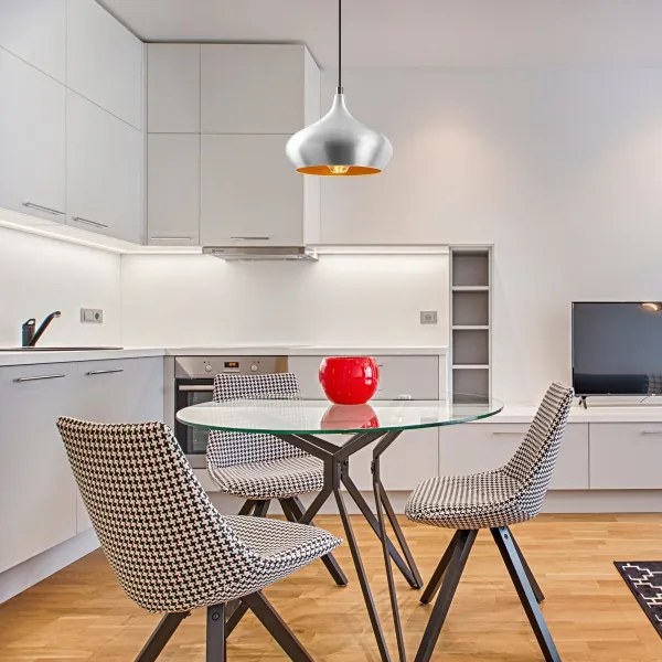 Závesný luster DODO 1xE27/40W/230V matný chróm