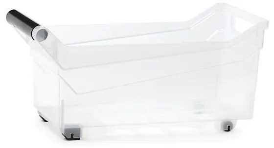 Prosperplast Úložný box, úzký s madlem, systémový NUK 38 x 18 x 18, 10l