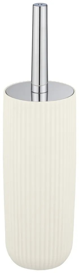 Krémovobiela toaletná kefa Wenko Agropoli