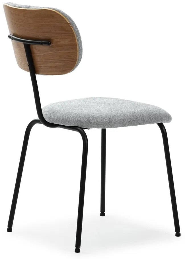 Svetlosivé jedálenské stoličky v súprave 4 ks Dash – Marckeric