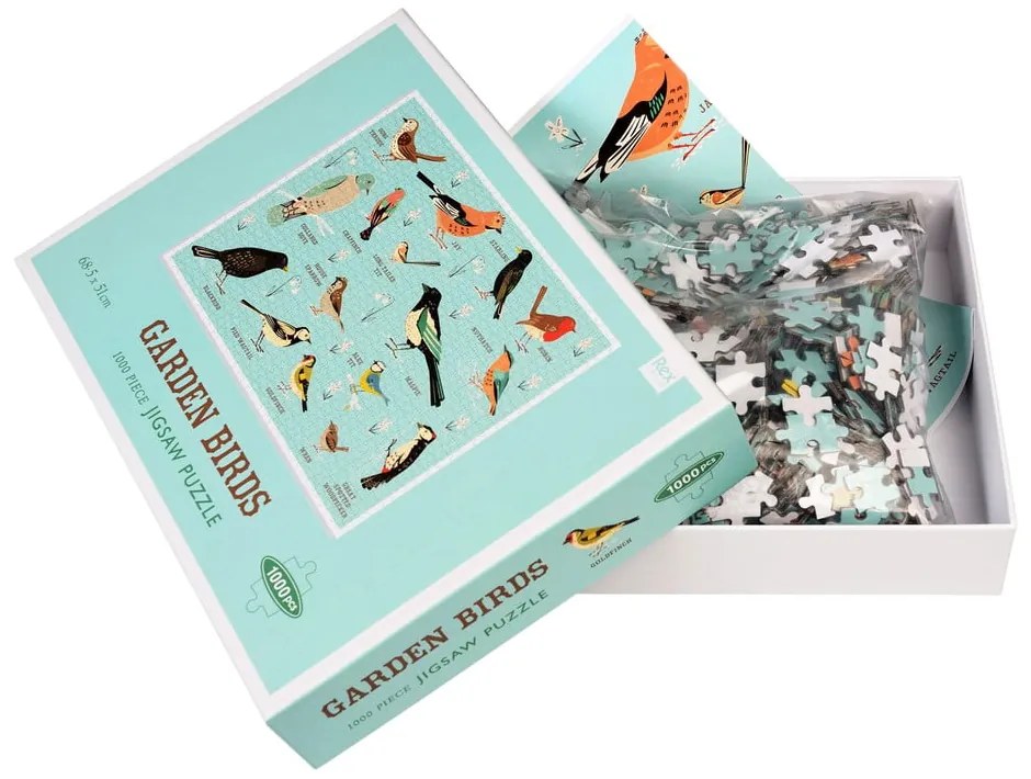 Puzzle (počet dielikov 1000) Garden Birds – Rex London