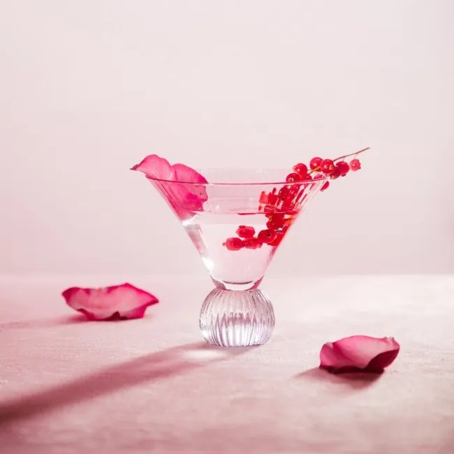 Pohár FANTASIE ružovofialový 726644 220 ml