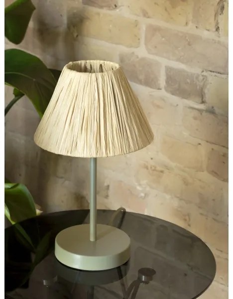Ledvance - Stolná lampa DECOR RAFFIA 1xE27/15W/230V rafia