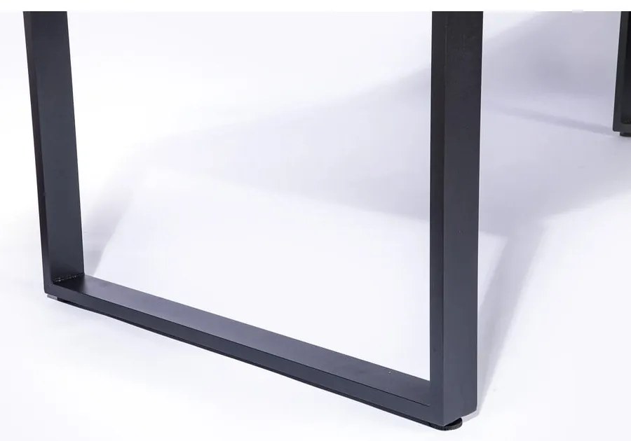 Sivý záhradný stôl pre 8 osôb Bonami Selection Strong, 210 x 100 cm