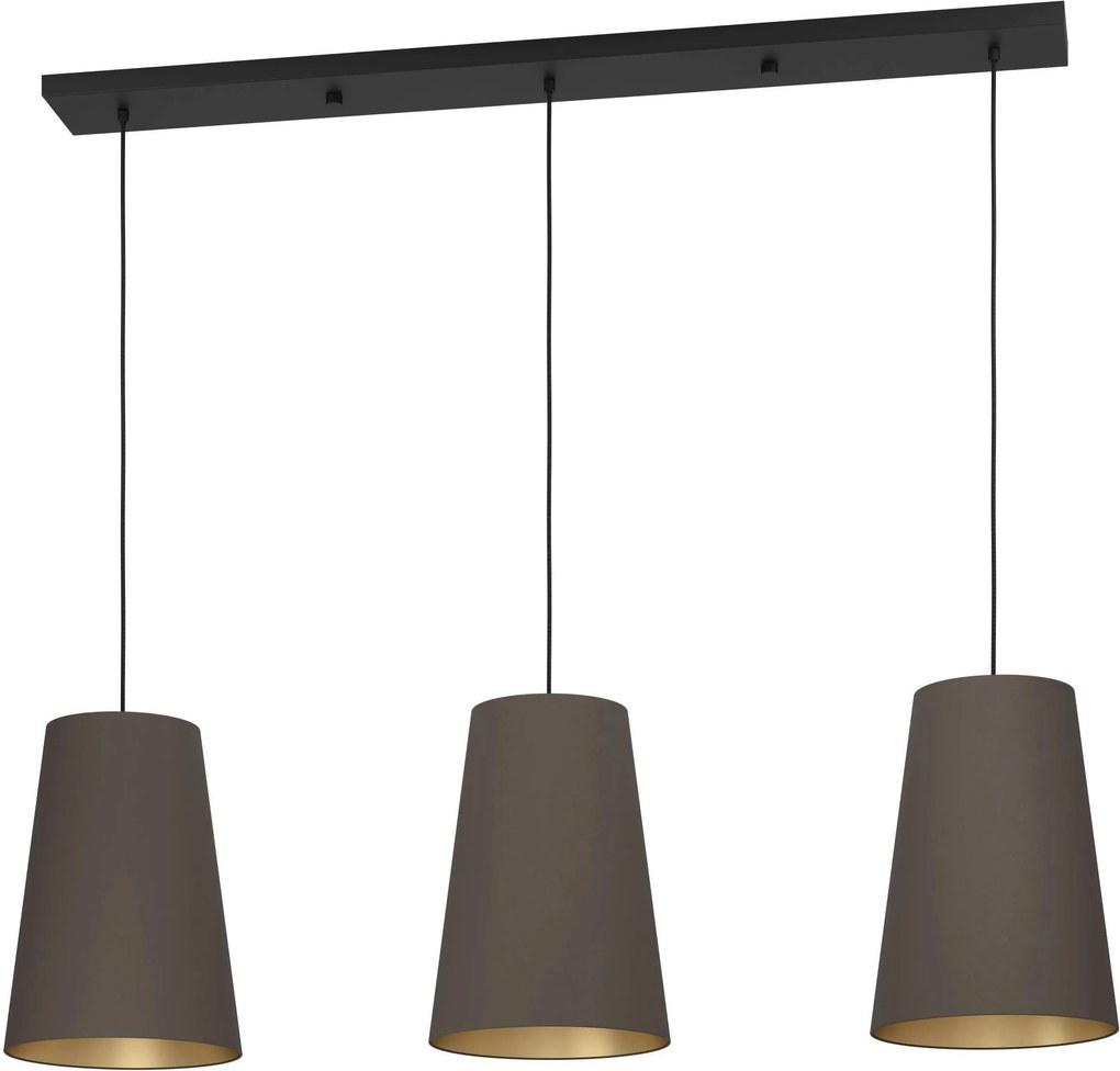 XXXLutz ZÁVESNÉ SVIETIDLO, 129/30/150 cm Eglo - Online Only bytové doplnky - 003348330402