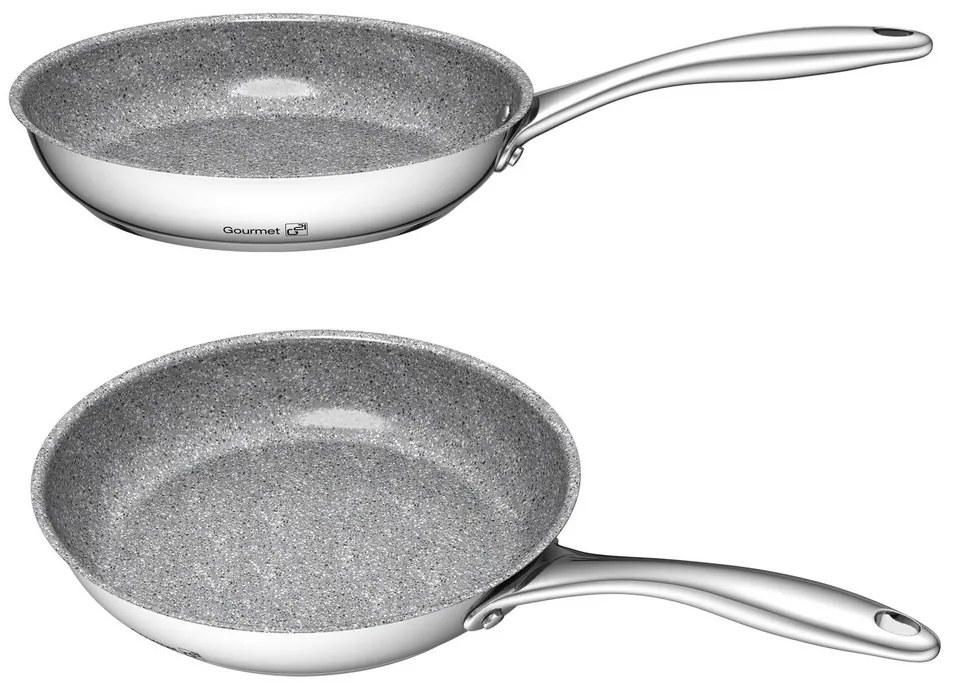 Panvica G21 Gourmet Miracle 28 cm s pokrievkou, nerez/greblon 60022156