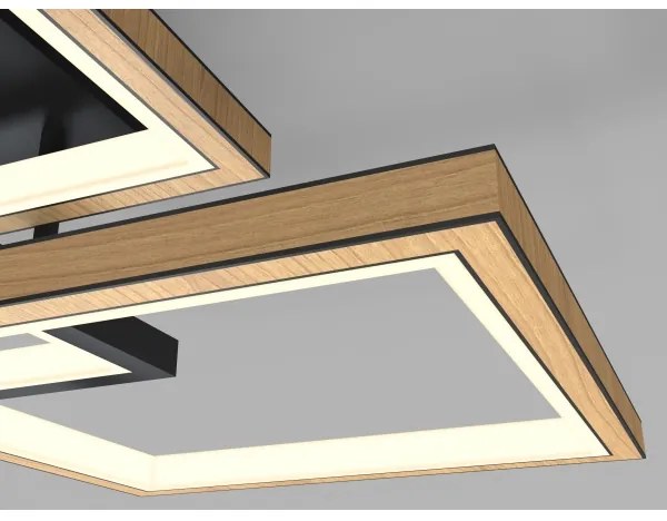 Wofi 9022-306S - LED Stmievateľné stropné svietidlo MATERA LED/40W/230V