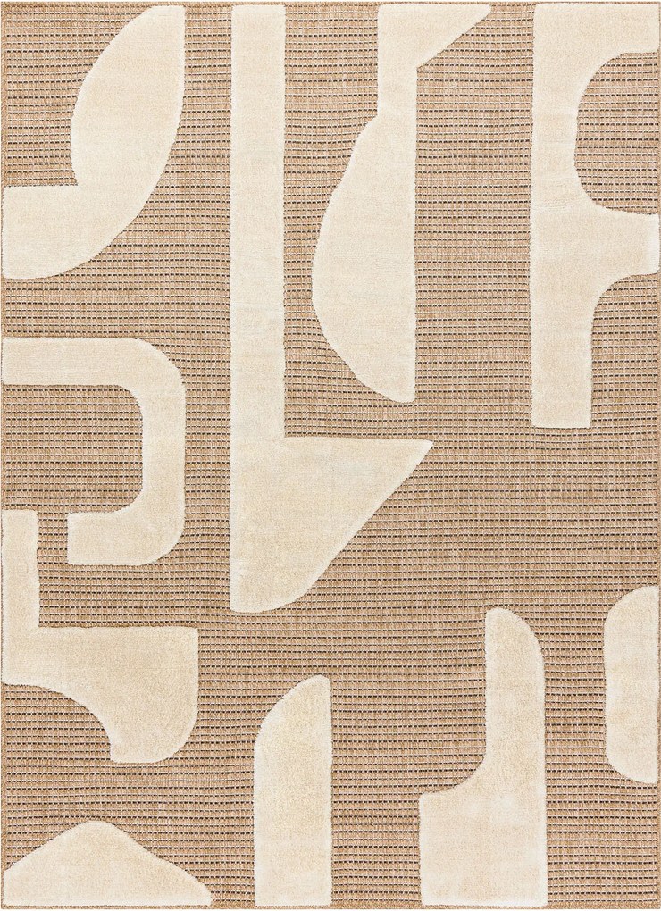 Kusový koberec Spark 0696A beige/cream, 200x290, béžová, chodba / predsieň, Dywany Łuszczów