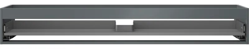 Mexen Box-A, závesná skrinka 160 cm, 1 zásuvka, grafitová matná, 91AX0-1600-235-1-66