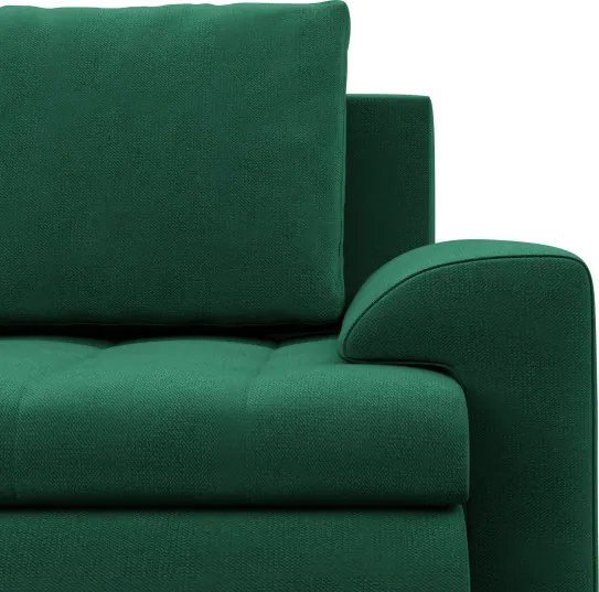 Sedacia súprava FORESTA ULL Kronos v tvare U fľaškovo zelená