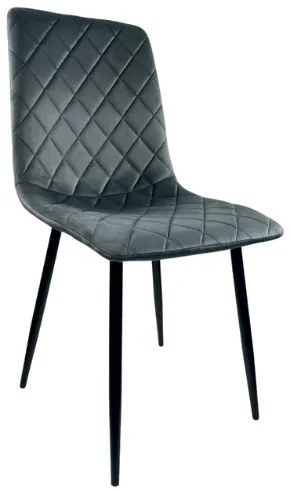 Jedálenská stolička LOREN sivá