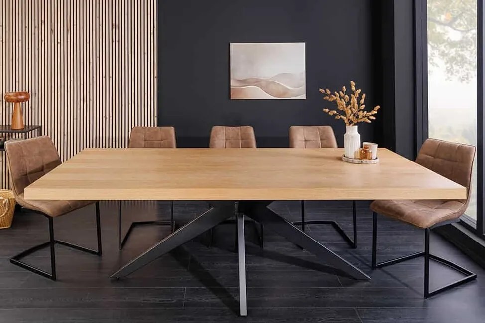 Moderný jedálenský stôl Leksand dub 240cm