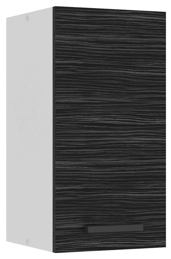 Kuchynská skrinka Belini Premium Full Version horná 30 cm eben kráľovský