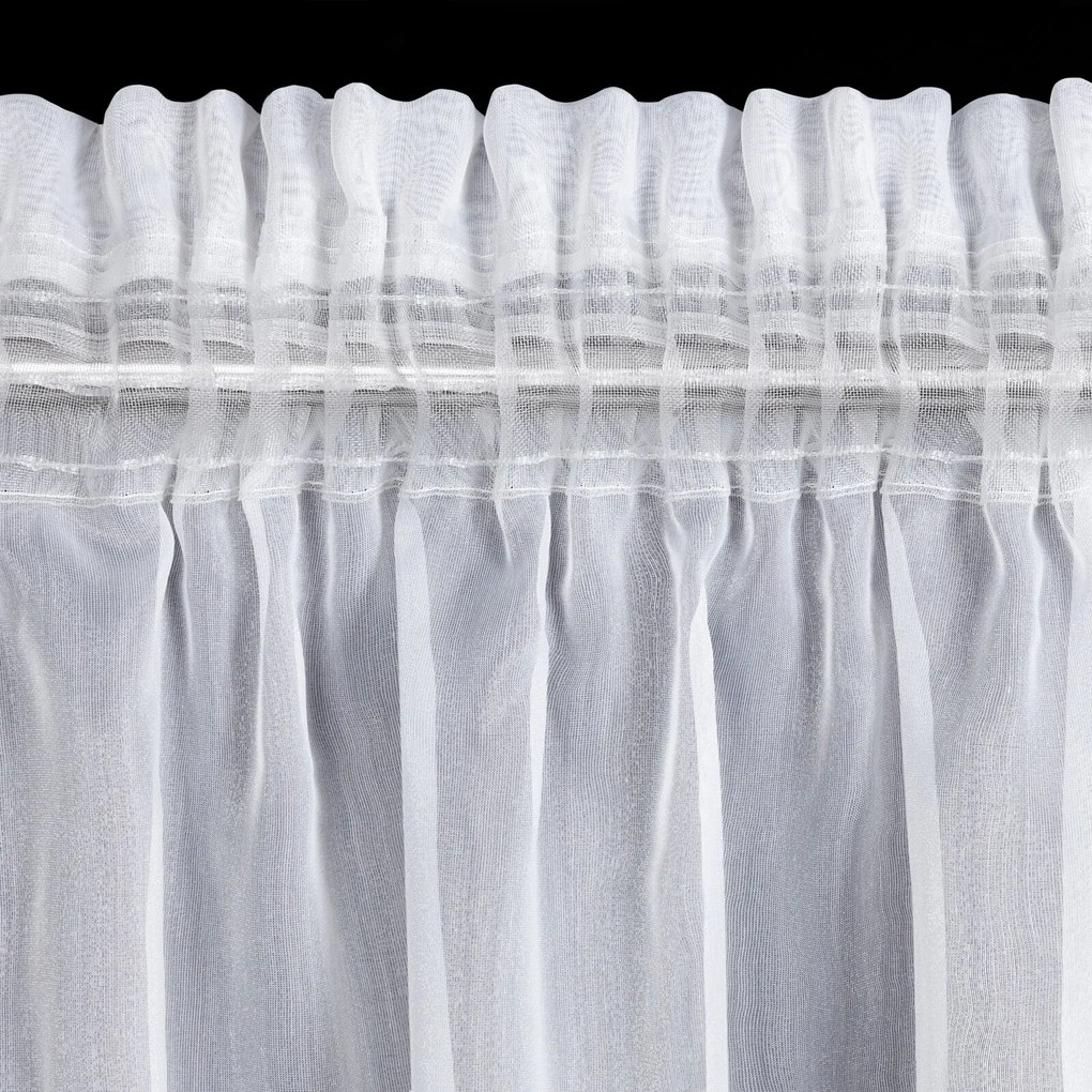 ZÁCLONA NA PÁSKE MIREA 350X270 CM BIELA