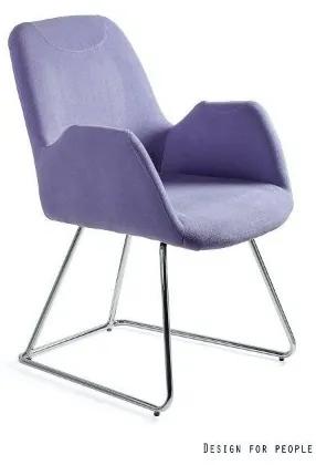 Dizajnová stolička Catherine modrá