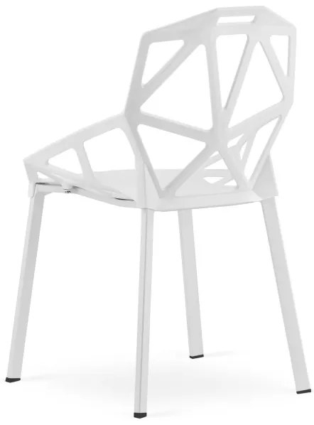 Set štyroch stoličiek ESSEN biele (4ks)