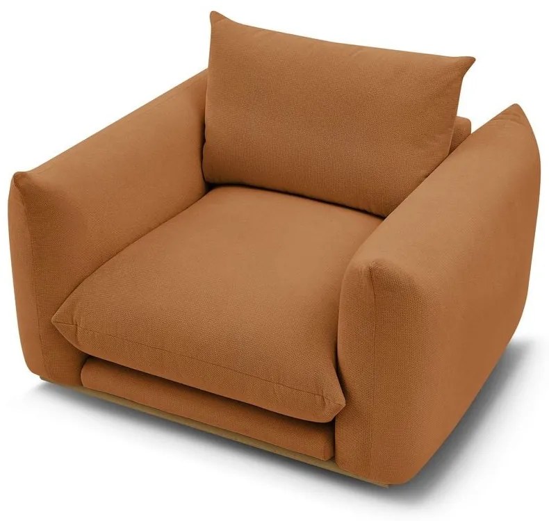 Oranžové kreslo Ernest – Bobochic Paris