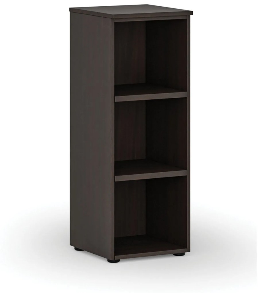 Kancelársky regál PRIMO WOOD, 1087 x 400 x 420 mm, wenge
